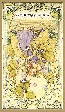 pentacles-7-inv 7 of Pentacles: Inverted