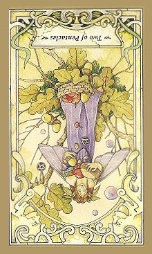 Two of Pentacles - Inverted