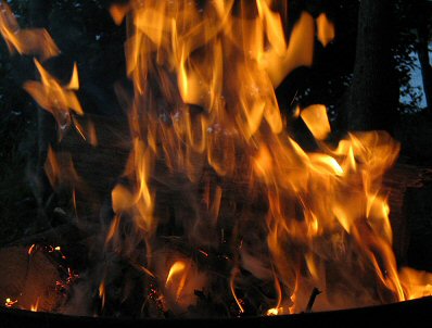 Samhain Bonfire by Springwolf Image By Springwolf