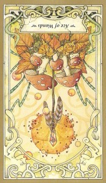 Ace of Wands - Inverted