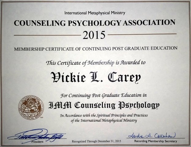 Counseling Psychology Association Certification
