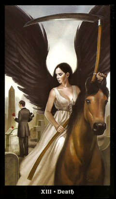 The Steampunk Tarot by Aly Fell - Death