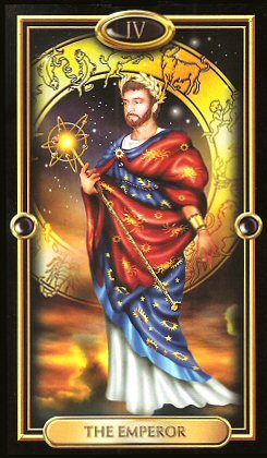 The Gilded Tarot by Ciro Marchetti - The Emperor
